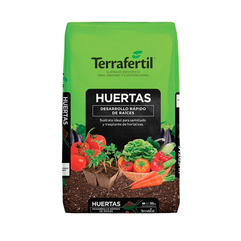 Sustrato para Huertas Terrafertil 50 L