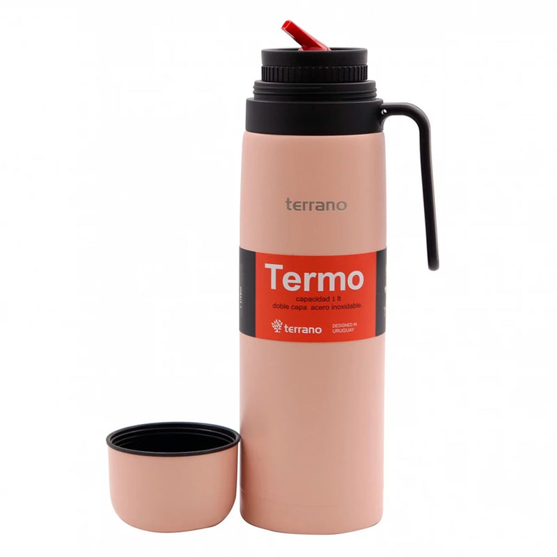 Termo Terrano 1 Lt. Con Manija Rígida