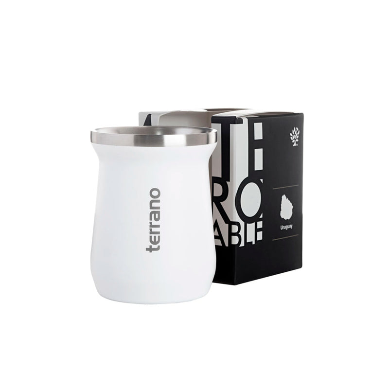 Mate Terrano Camionero Tradicional Acero Inox.
