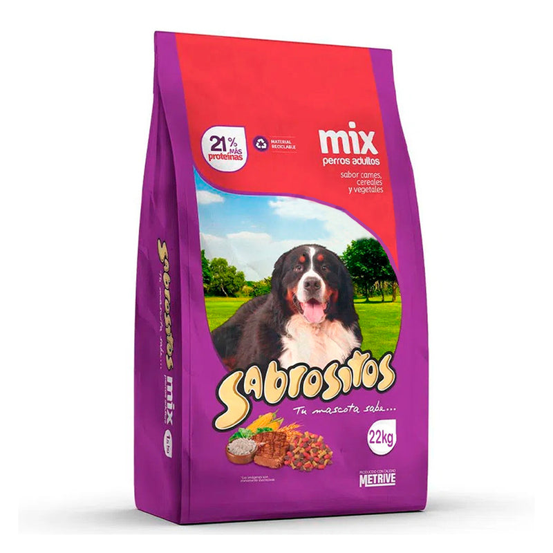 Alimento Sabrositos para Perro Sabor Mix Bolsa 22 Kg