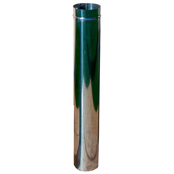 Caño 5''' Acero Inox para Calefactor LM