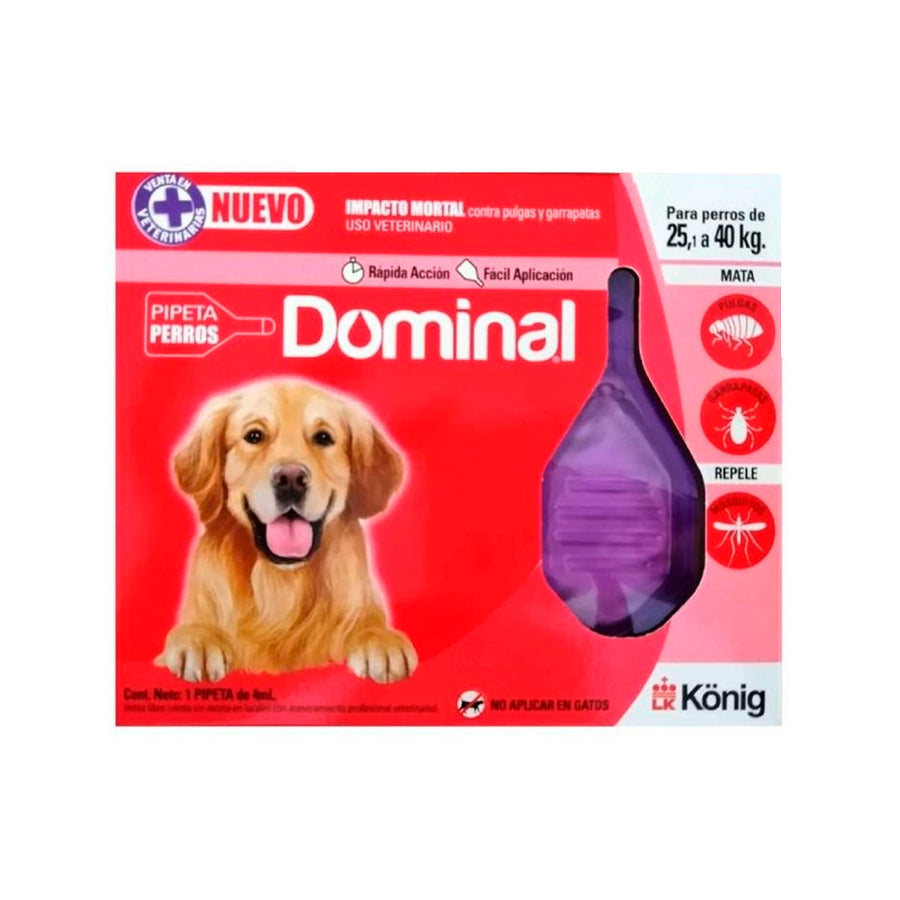 Pipeta Dominal para Perro de 25 a 40 KG