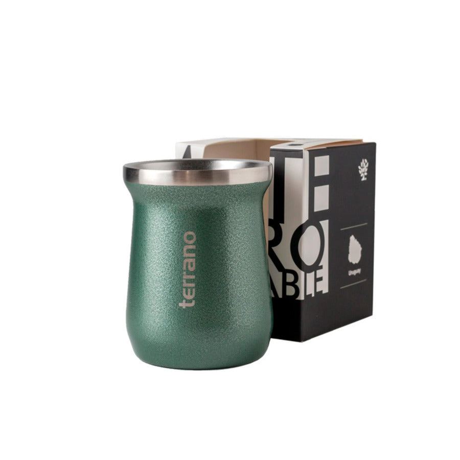Mate Terrano Camionero Tradicional Acero Inox.
