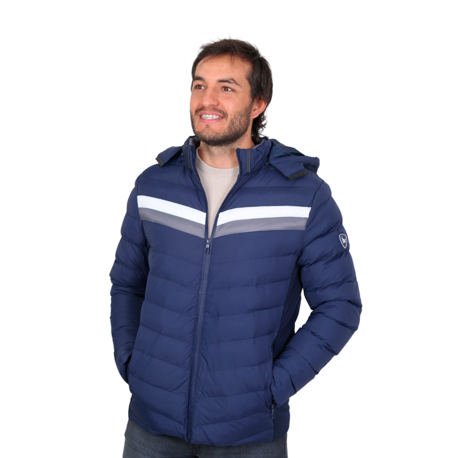 Campera Dos Colores Invencible Hombre