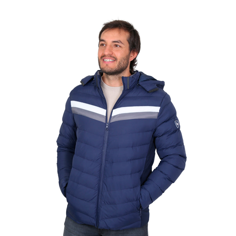 Campera Dos Colores Invencible Hombre