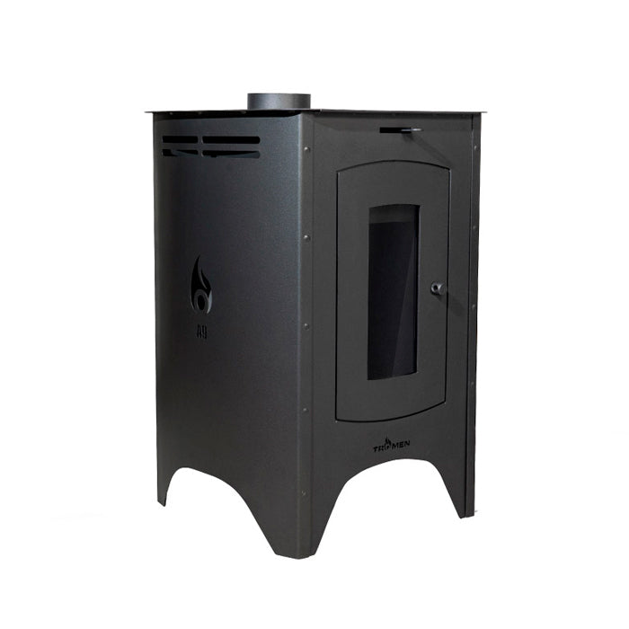 Calefactor A9 con Kit Inst. Enlozado Techo 4"