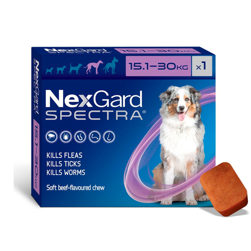 Pastilla NexGard Spectra 15 a 30 KG L