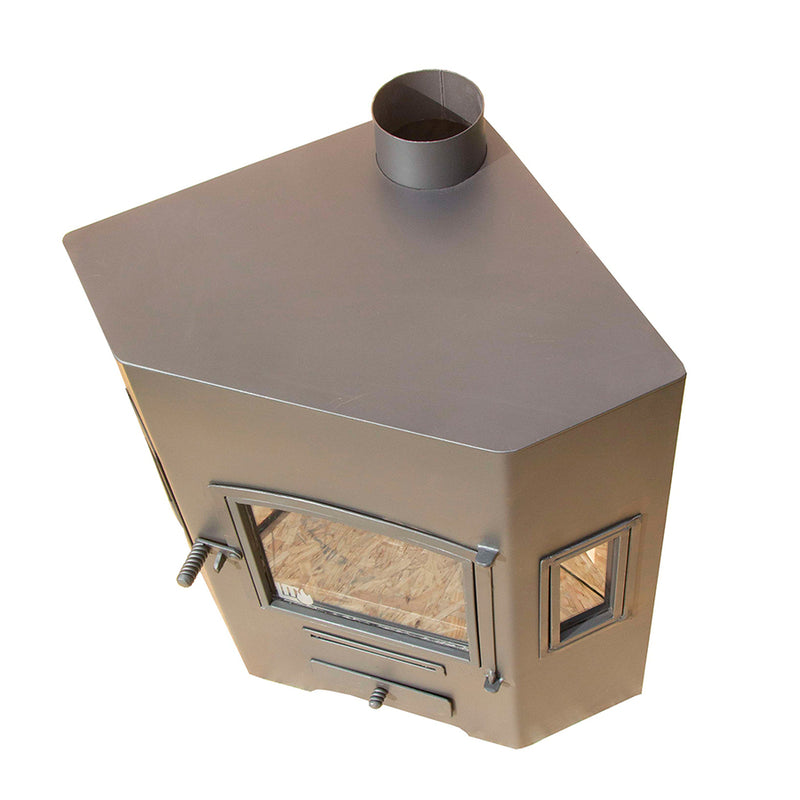 Calefactor Esquinero 80 m2 Vidrio Templado E1
