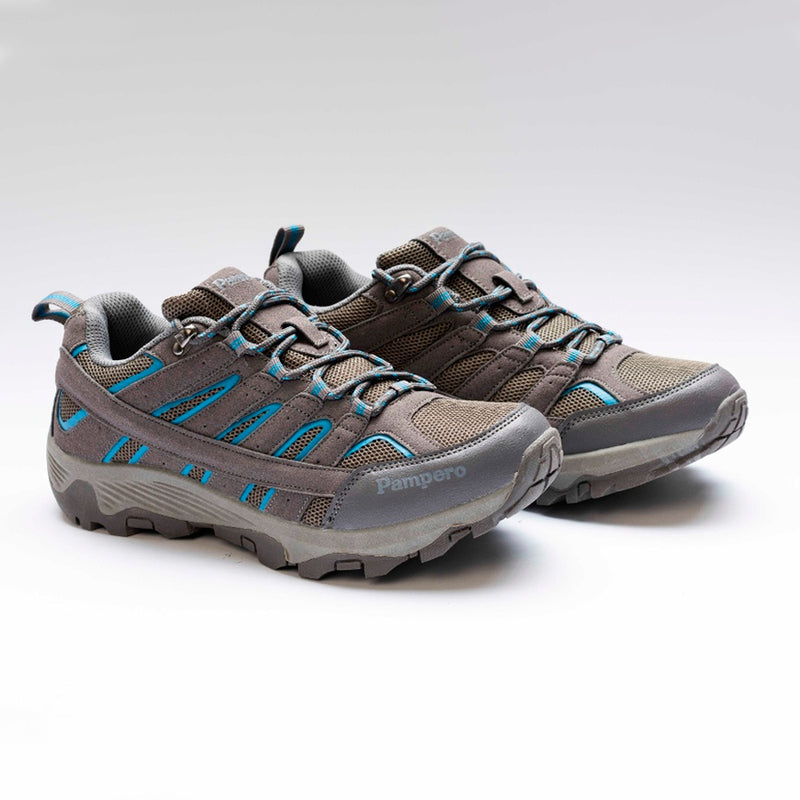 Zapato Pampero Trekker Taupé/Azul