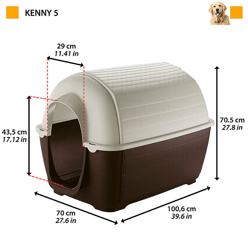 Casa para Perro Kenny 05 Ferplast 70x100,6x70,5cm