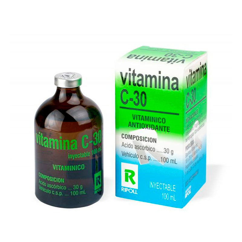 Vitamina C-30 Inyectable 100 ML