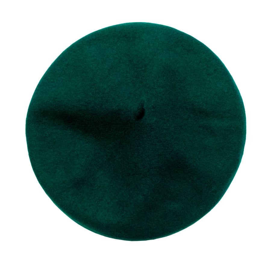 Boina Cataluña en Paño Color Verde