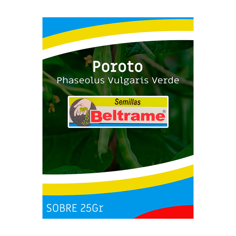 Semilla Poroto Soria Vaina Verde Oscura Enana x 25 Gr