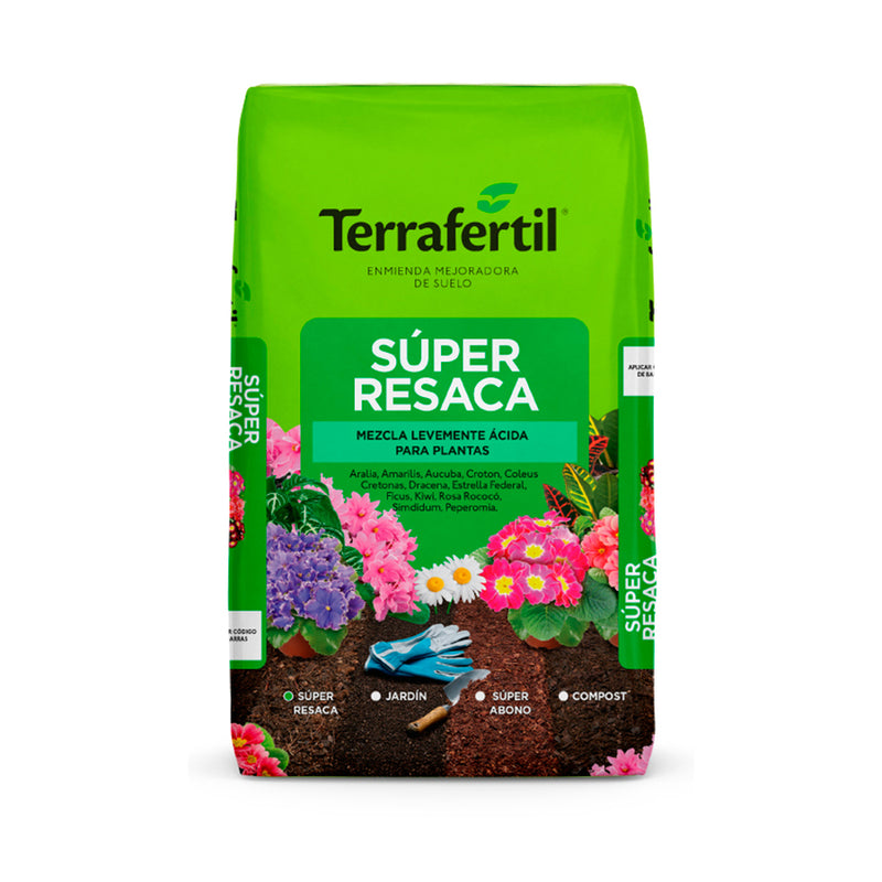Súper Resaca 5 L Terrafertil (Mezcla para Plantas Acida)