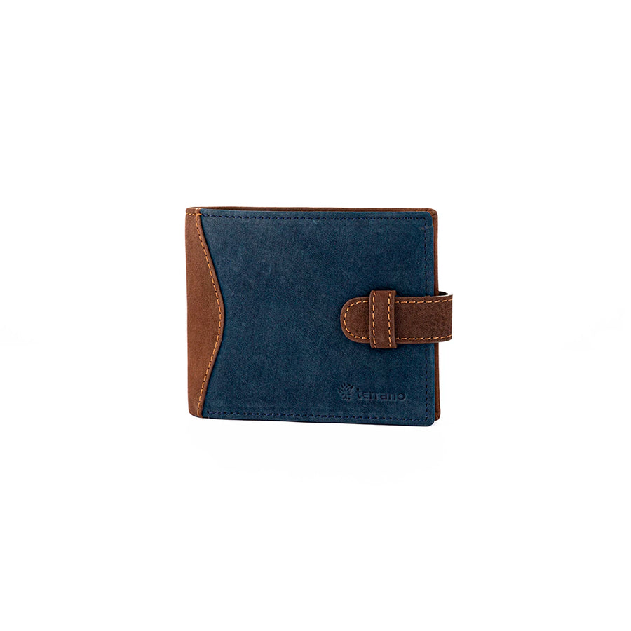 Billetera Nobuck con Presilla