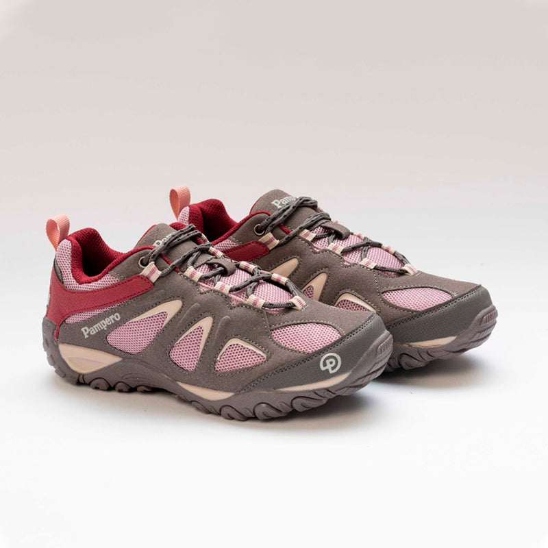 Zapato Pampero Sandy Taupé/Rosa