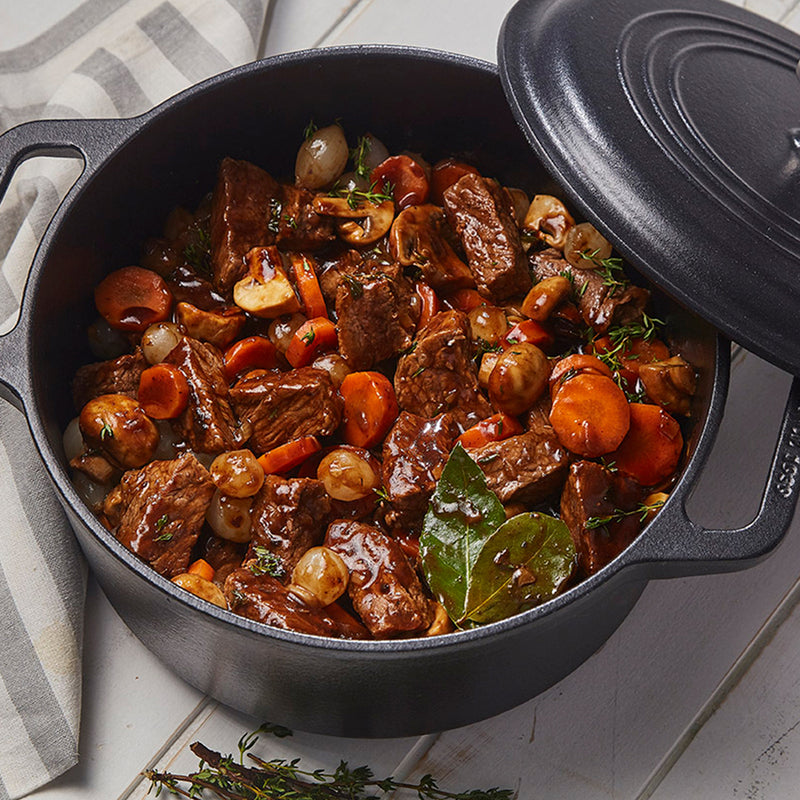 Olla Hierro Esmaltado 6L/26cm C/Asas