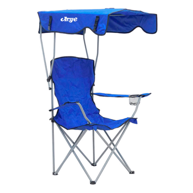 Silla para Camping con Toldo Impermeable y Reposabrazos
