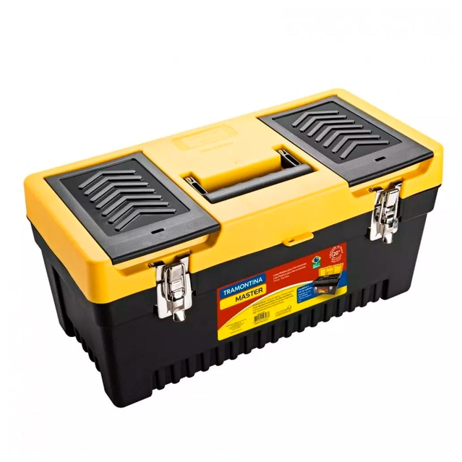 Caja de Herramientas Tramontina 20" 43803/020 Cierre Metalic