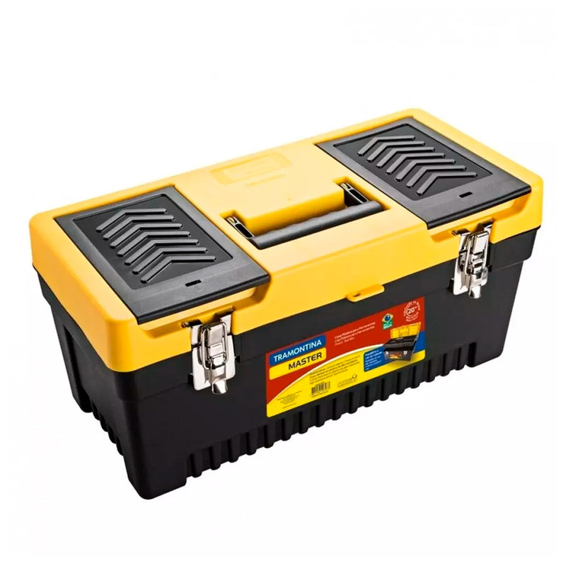 Caja de Herramientas Tramontina 20" 43803/020 Cierre Metalic