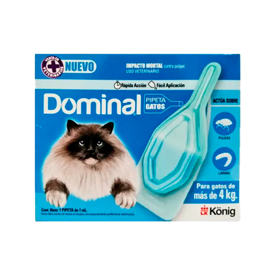 Pipeta Dominal para Gato Mas De 4 KG