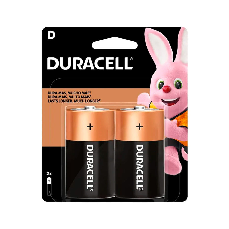 Pilas Duracell Grande 2 Unidades