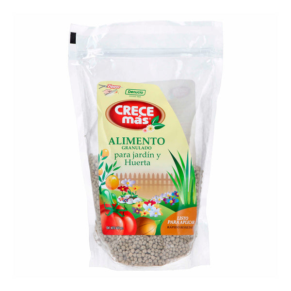 Crece Mas Granulado Jardín Y Huerta 600 G