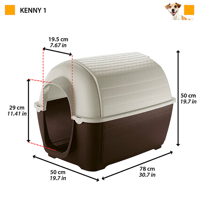 Casa para Perro Kenny 01 Ferplast 50x78x50cm