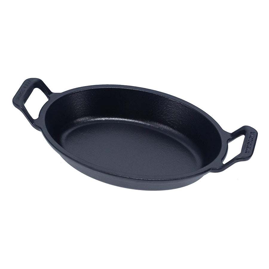 Cazuela Ovalada de Hierro Fundido Esmaltado 21x15cm Victoria