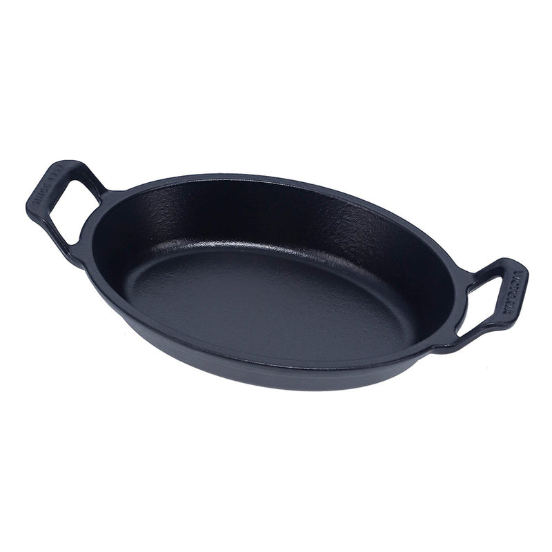 Cazuela Ovalada de Hierro Fundido Esmaltado 21x15cm Victoria