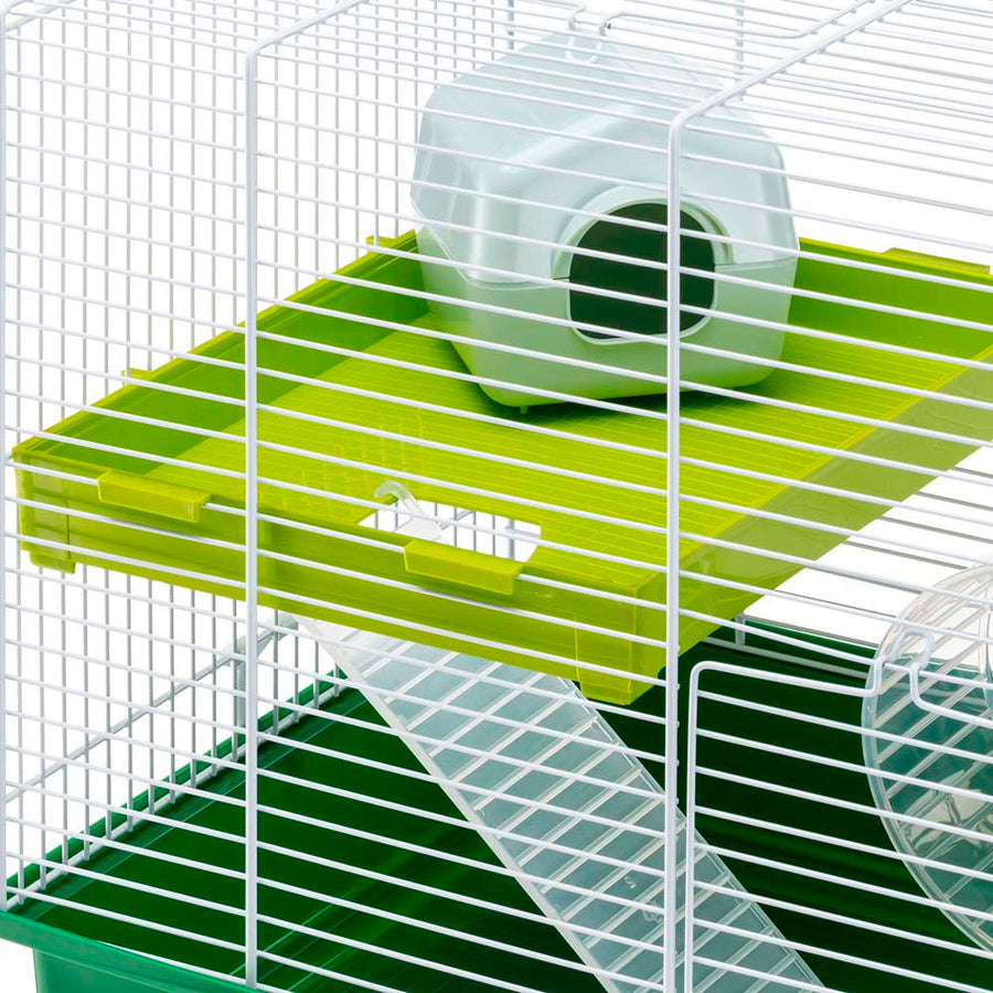 Jaula para Hamster Duo Bianca Gabbia Ferplast