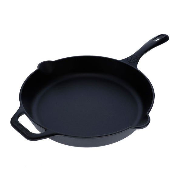 Sartén de Hierro Fundido Curado 30cm Victoria