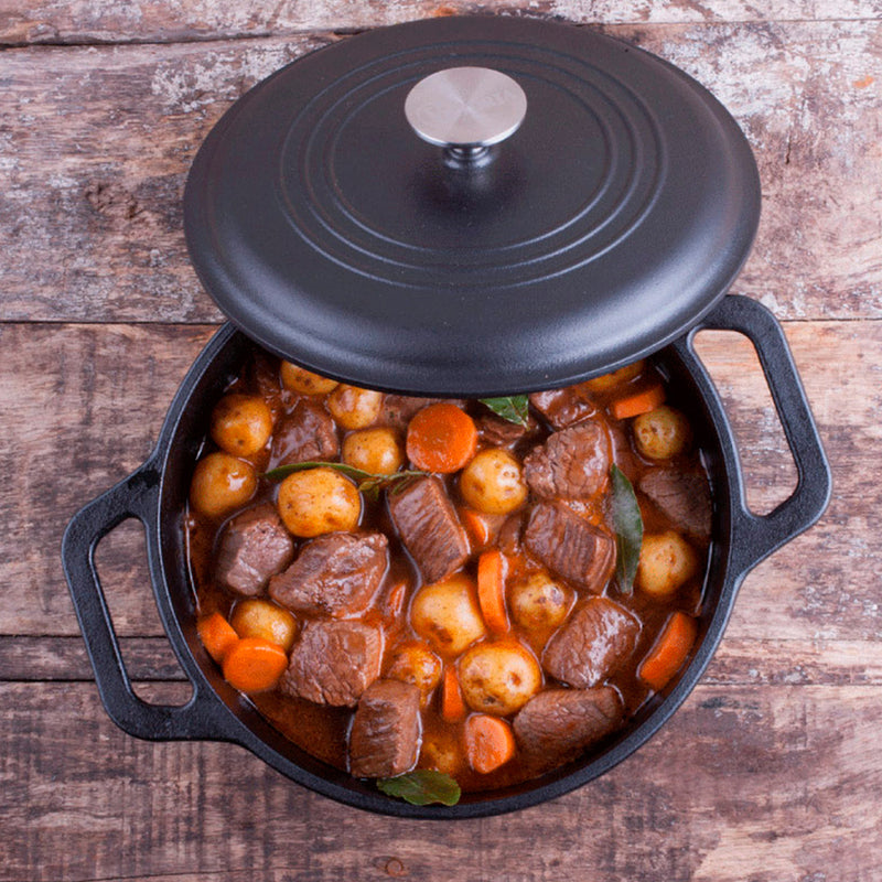 Olla Horno Holandés Hierro Fundido Esmaltado 3.8L Victoria