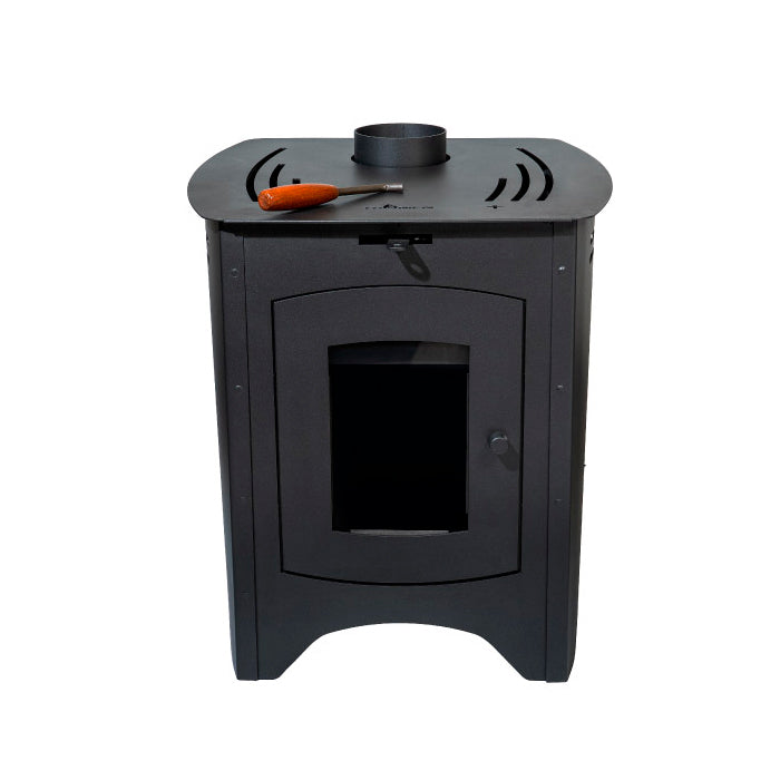 Calefactor A7 C/Kit Ins Enlozado Techo 4"