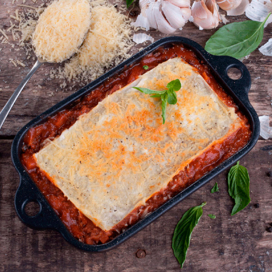 Asadera Hierro Esmaltado Para Lasagna 18x11.5 C/asas Victori