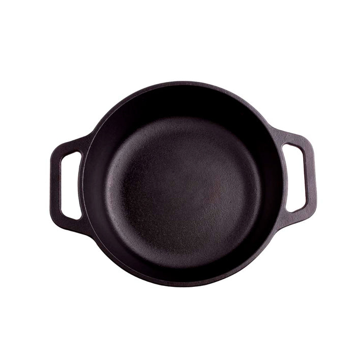 Olla Hierro Curado 4 lt  24cm C/Asas Victoria