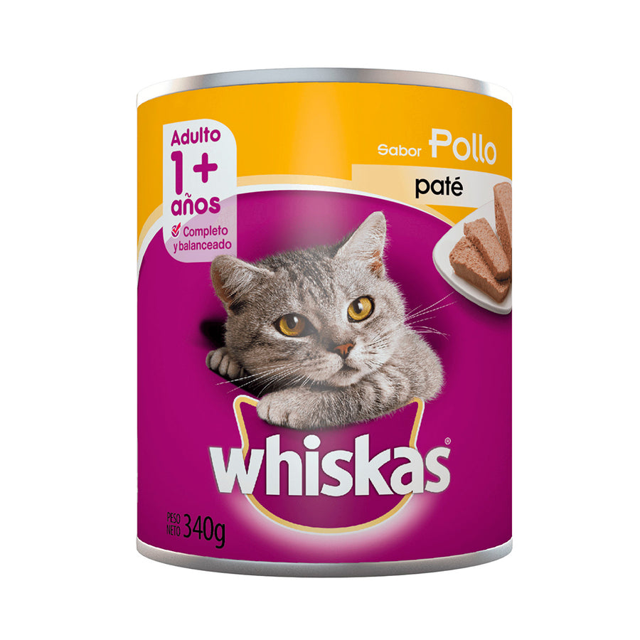 Alimento Whiskas Lata 340 G