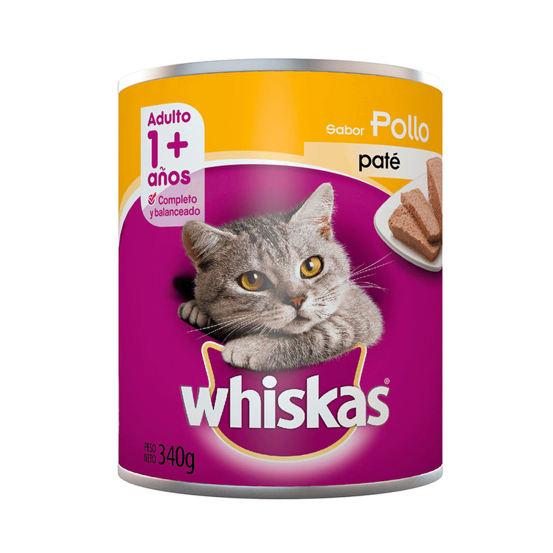 Alimento Whiskas Lata 340 G