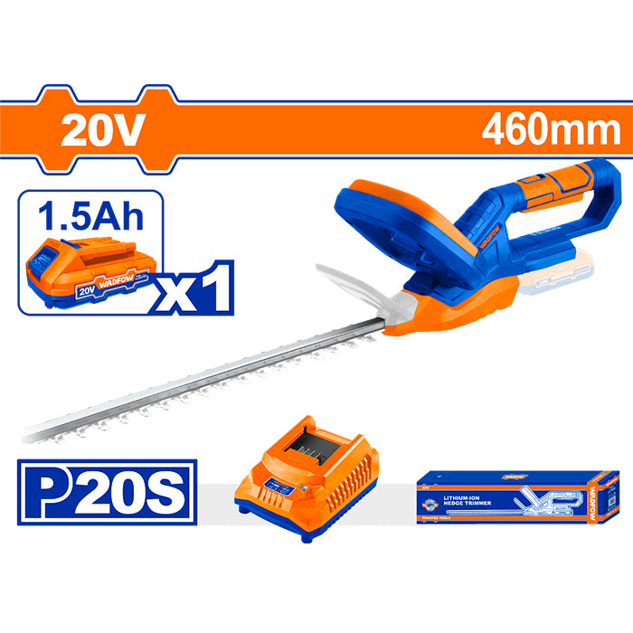 Cortacerco 20 V con Batería y Cargador Wadfow