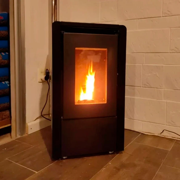 Calefactor a Pellet TROMEN SR-K6 + Kit Caños Pared