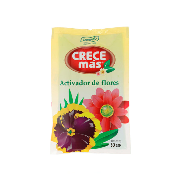 Fertilizante Crece Mas Activador De Flores Sachet 60 cm3