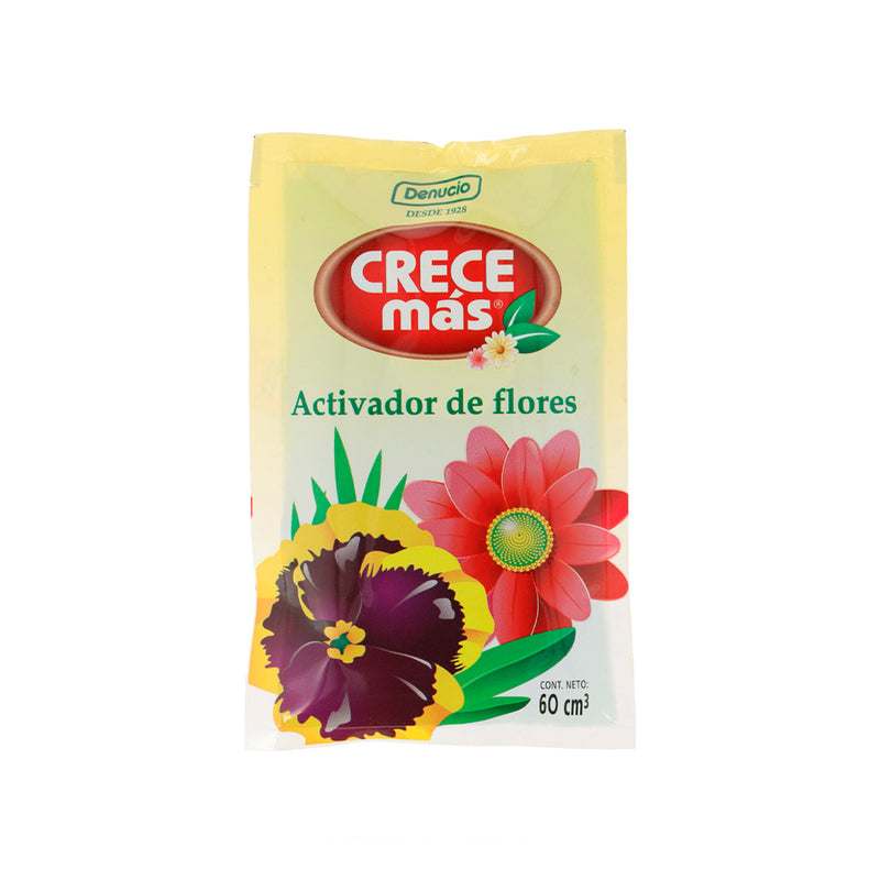 Fertilizante Crece Mas Activador De Flores Sachet 60 cm3