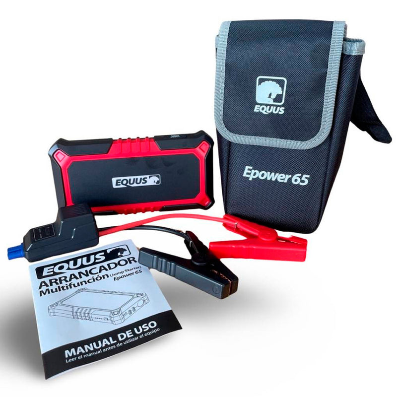 Arrancador de Auto y Cargador Equus