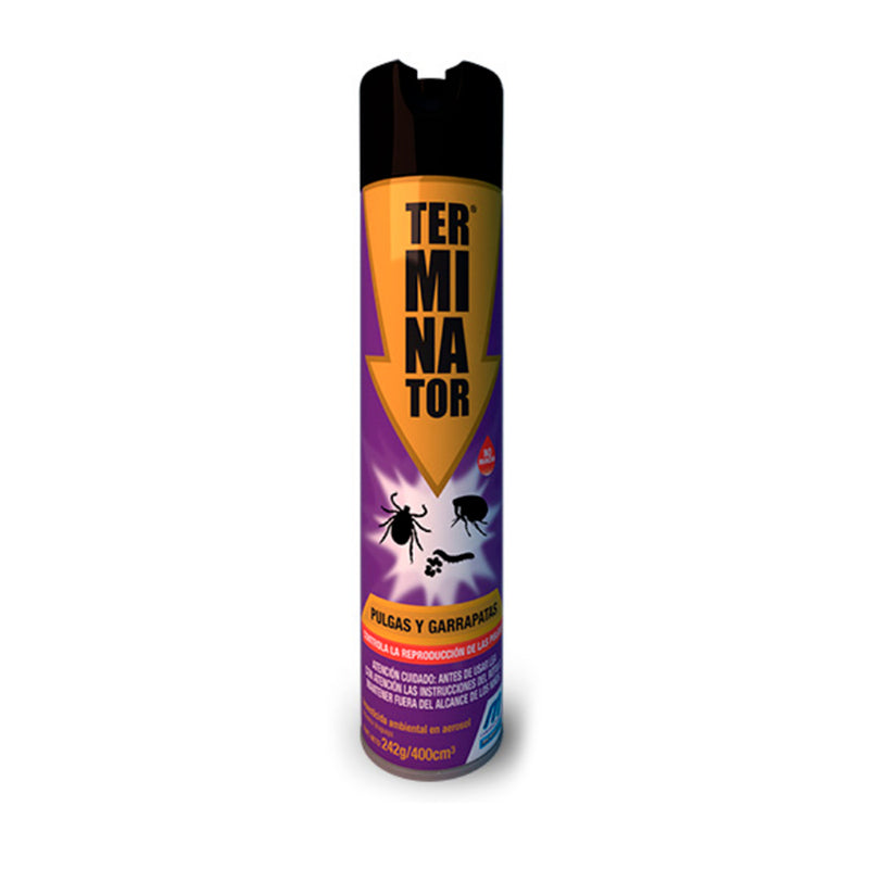 Terminator Pulgas Y Garrapatas 400 ml