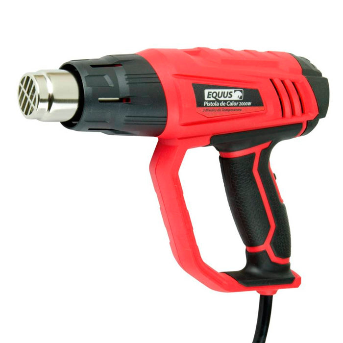 Pistola De Calor 3 Niveles Equus 2000 W 800 Grados