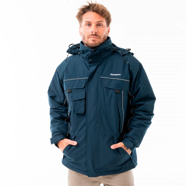 Campera Térmica Aconcagua Azul  Pampero Hombre