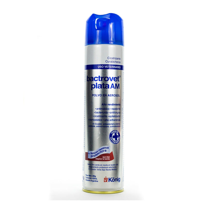 Matabichera Bactrovet Plata AM en Aerosol 420 ml