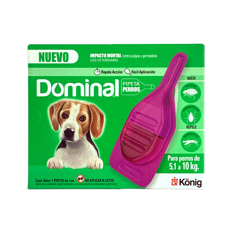 Pipeta Dominal para Perro de 5 a 10 KG