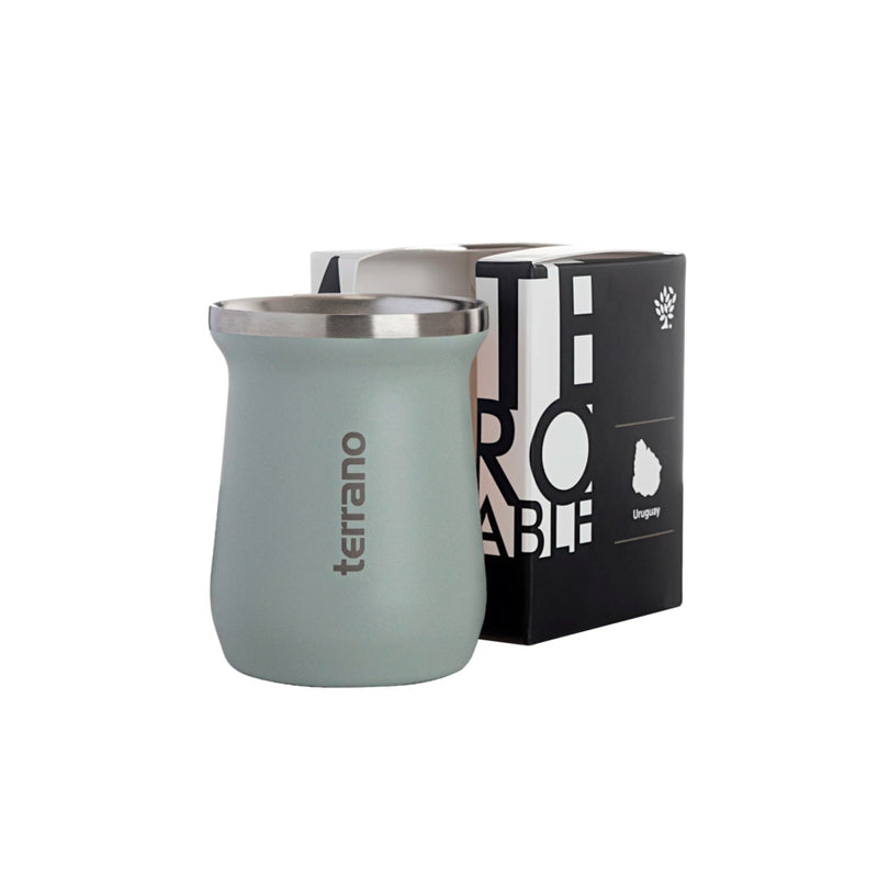 Mate Terrano Camionero Tradicional Acero Inox.
