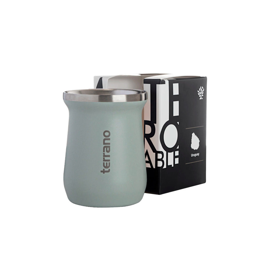 Mate Terrano Camionero Tradicional Acero Inox.